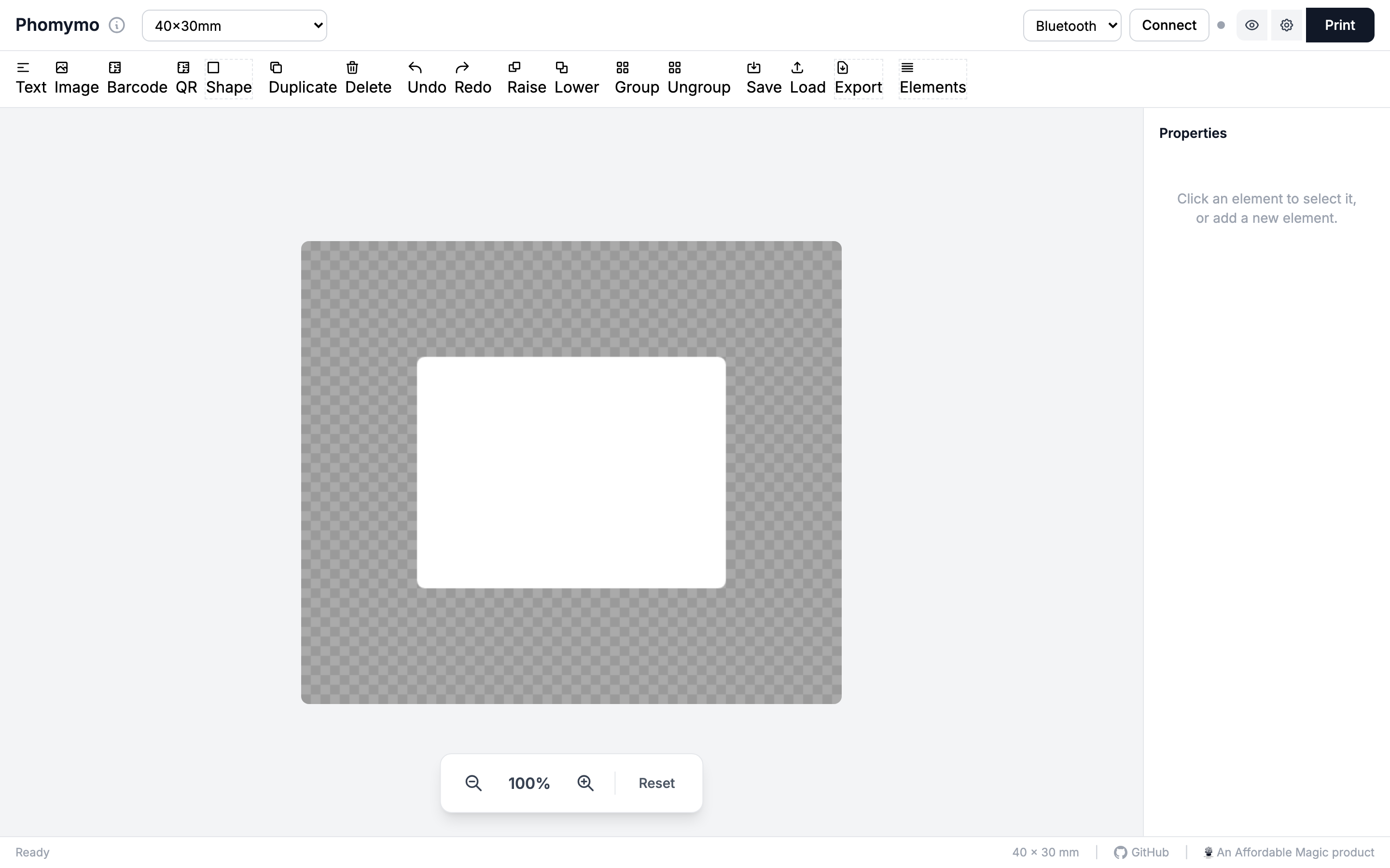 Interface overview